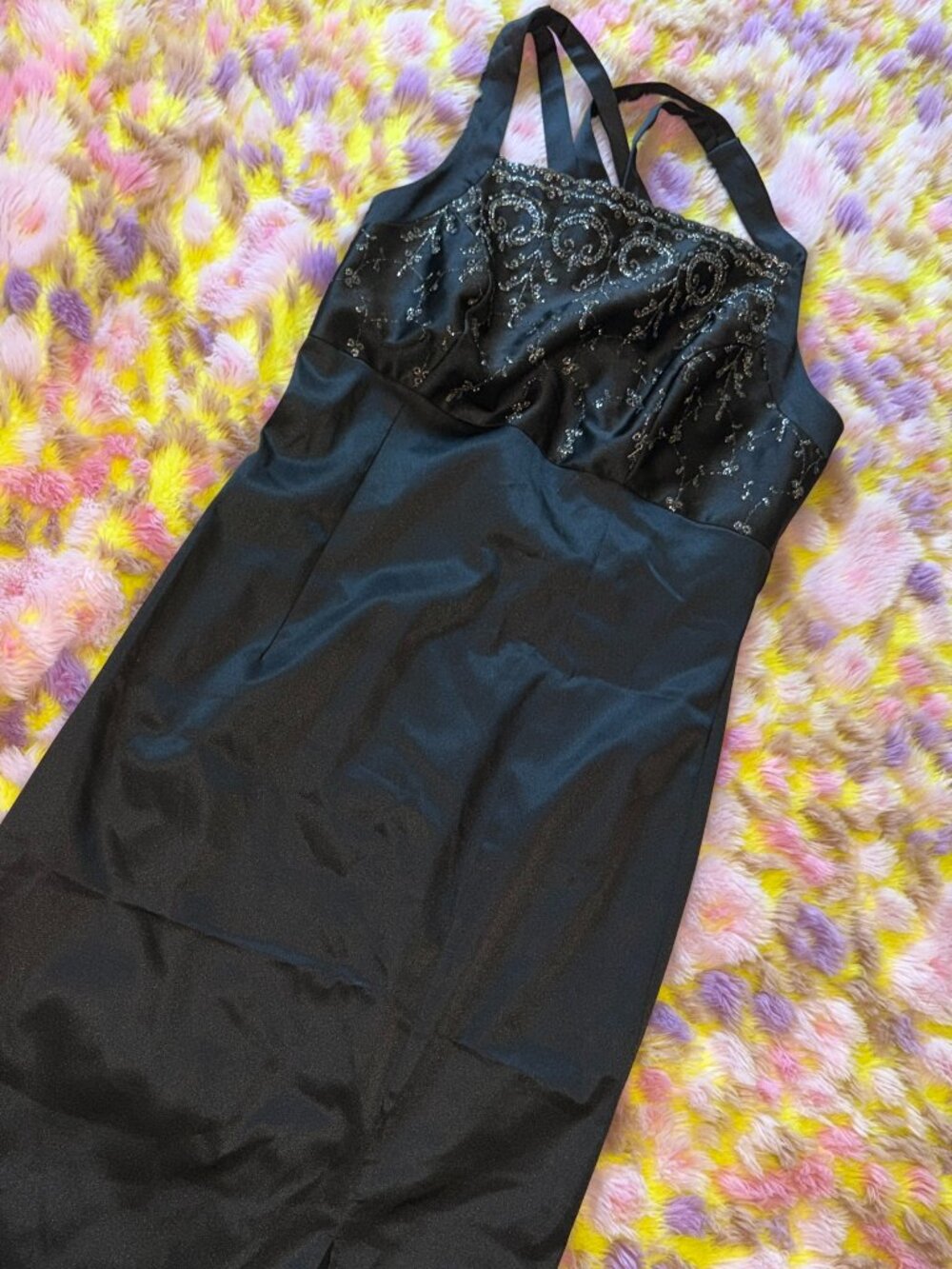 Y2K Black Dress
